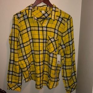 yellow flanel